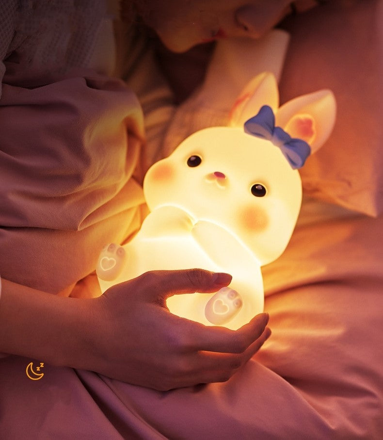 Kinder-Nachtlicht mit sanftem LED-Licht und Farbwechsel im Kinderzimmer